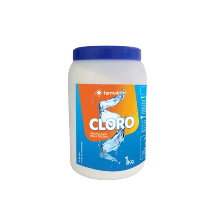Cloro Granulado Farmatotal Pote X 1 Kg.