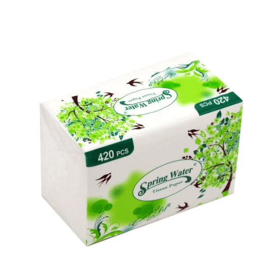 Spring Water Pañuelos Desechables 420 Un