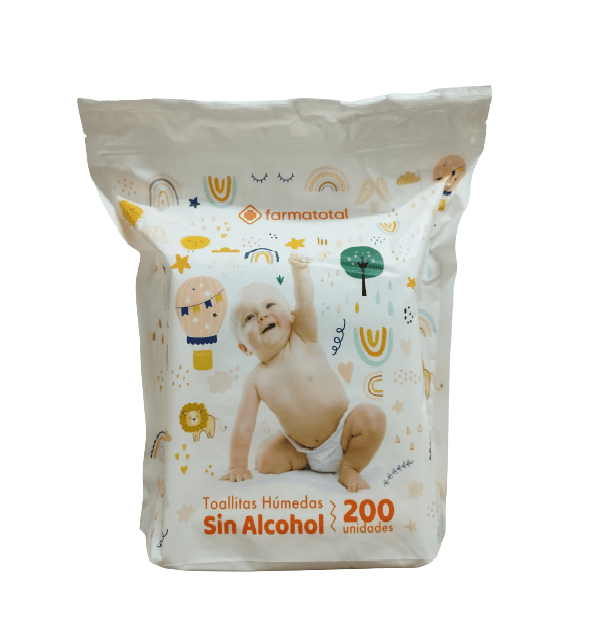 Toallitas Húmedas Farmatotal X 200 Unidades