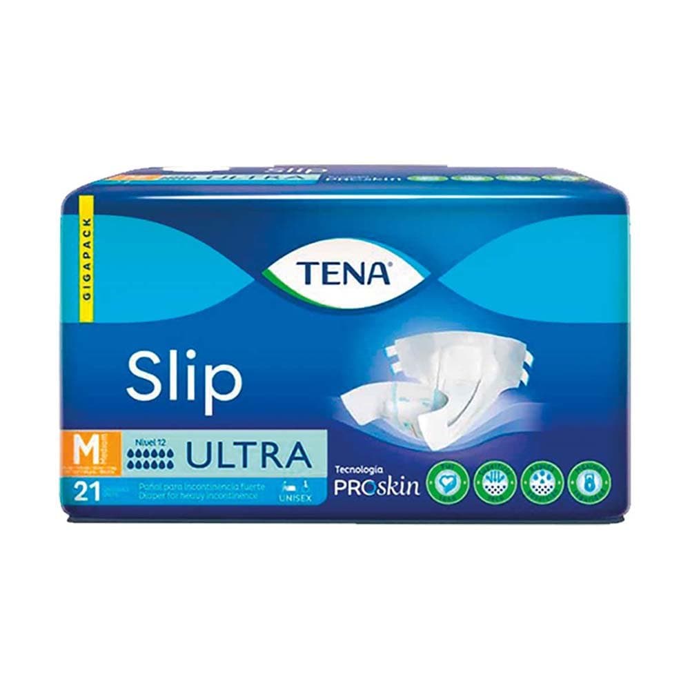 Tena Slip Pañal P/ Adulto M X 21 Unid.