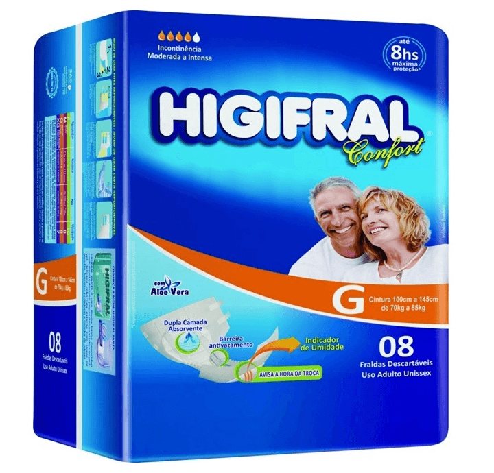Higifral Confort Adulto G X 8 Un